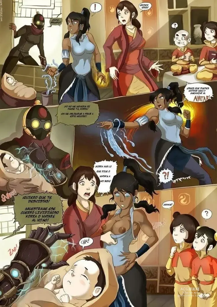Page 2 of doujinshi The Lezzing of Korra