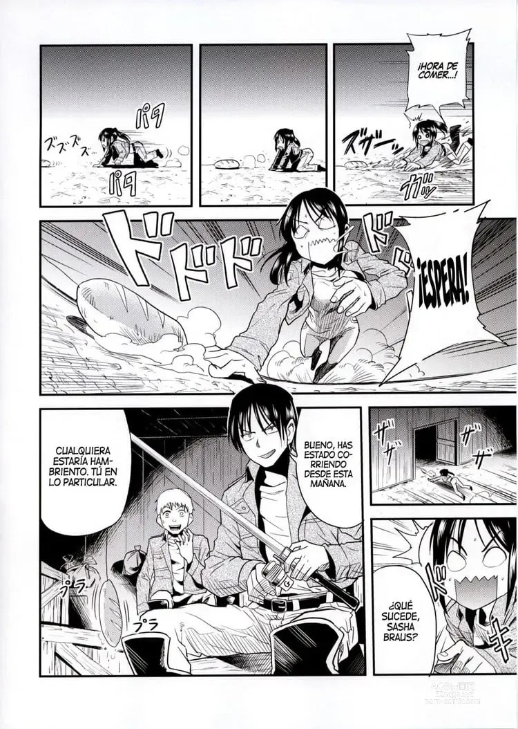 Page 3 of doujinshi Shingeki no Harapeko Musume