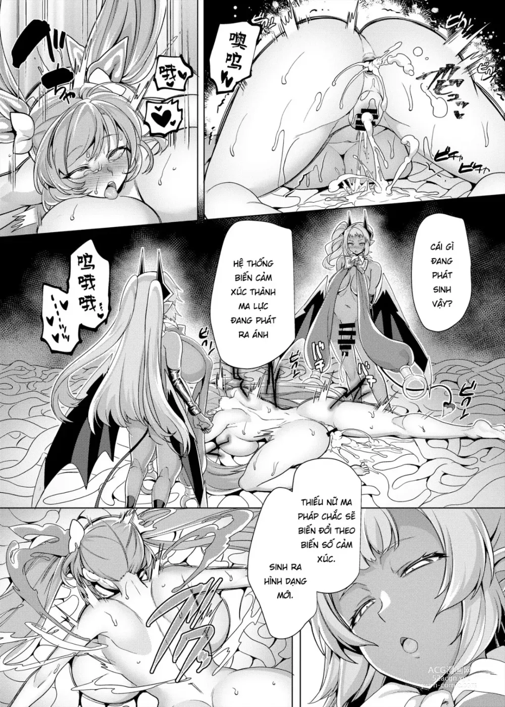 Page 41 of doujinshi Thiếu Nữ Ma Pháp Và Hành Trình Giải Cứu Em Gái