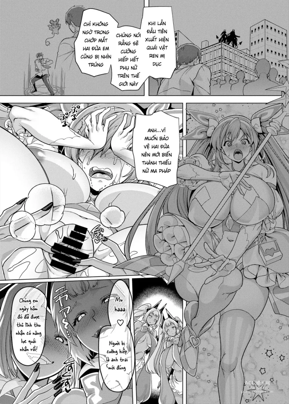 Page 8 of doujinshi Thiếu Nữ Ma Pháp Và Hành Trình Giải Cứu Em Gái