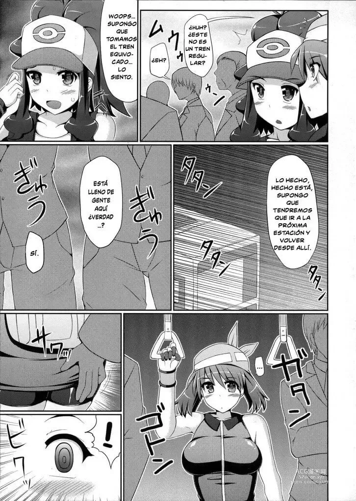 Page 7 of doujinshi Chou Chikan Sharyou - Super Groper Train