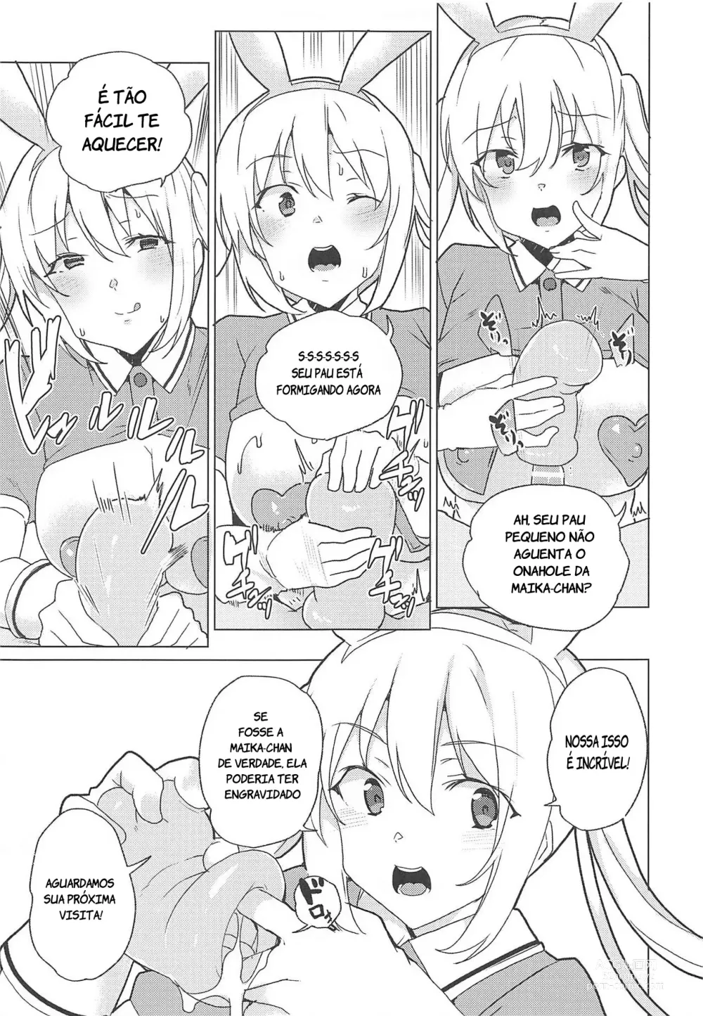 Page 5 of doujinshi Gyaku Bunny Soap Stile!