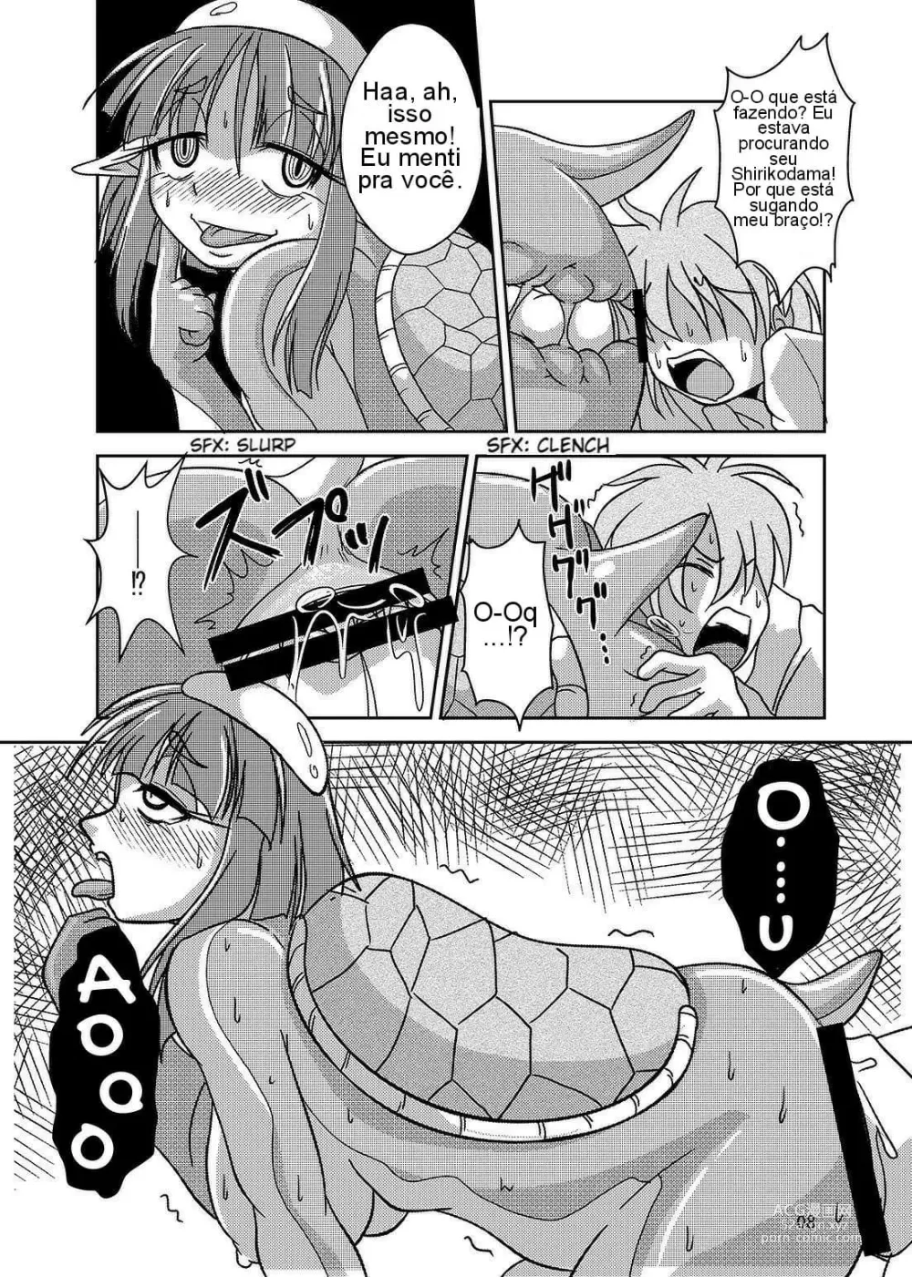 Page 6 of doujinshi Anal Vore Goudou / Kappa [bankokudou] PT-BR