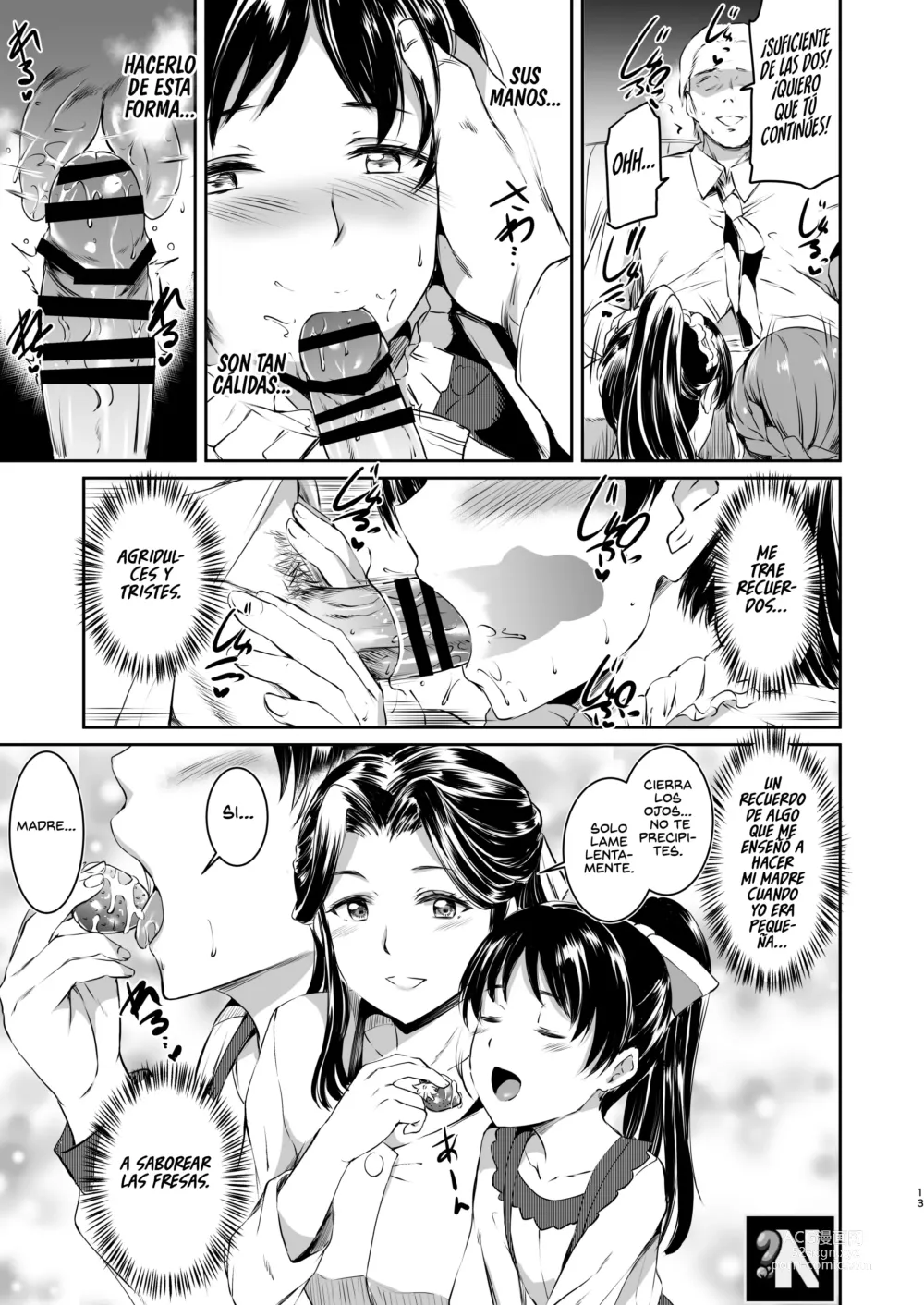Page 12 of doujinshi La Situación de las Sirvientas en la Familia Hazuki