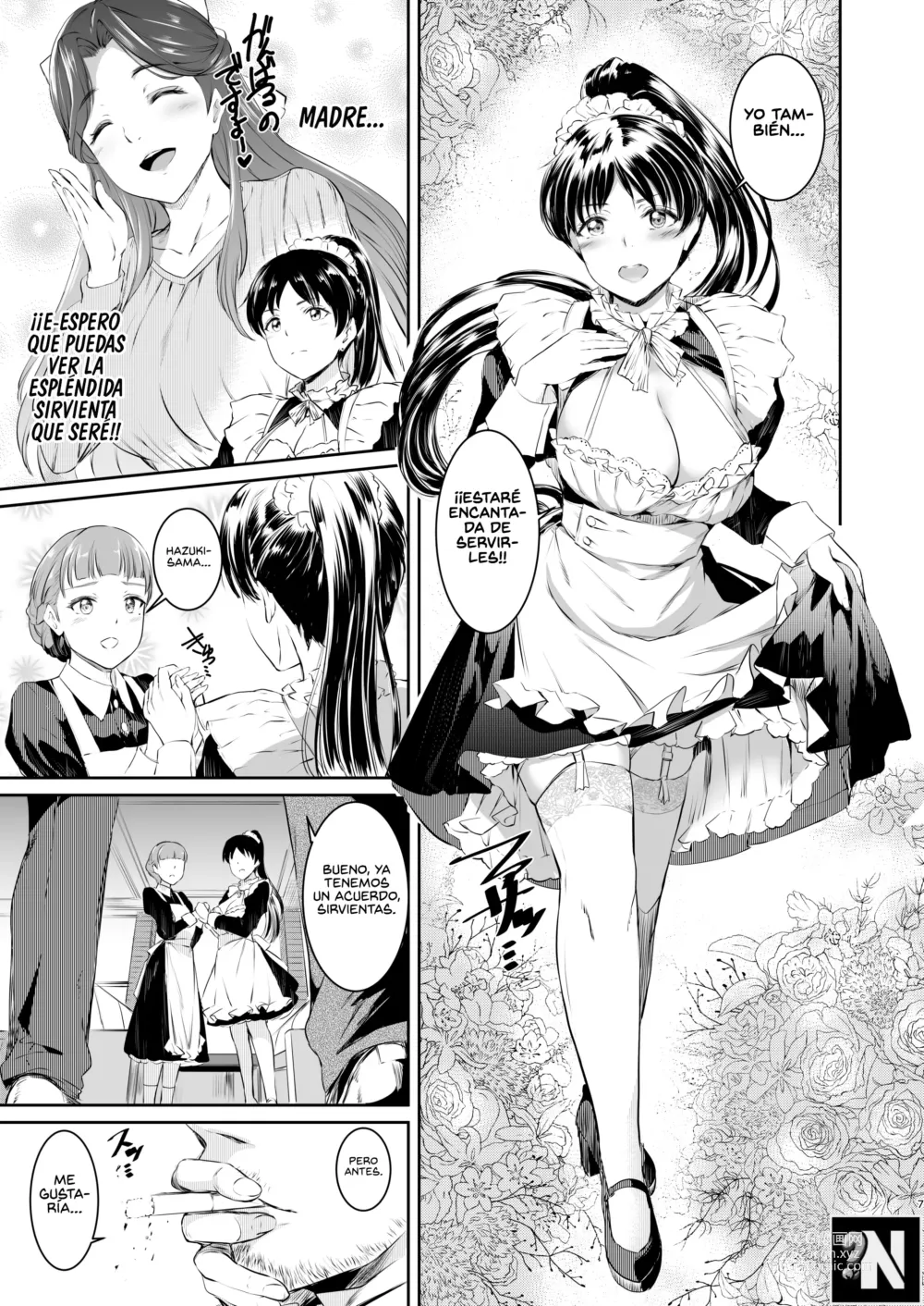 Page 6 of doujinshi La Situación de las Sirvientas en la Familia Hazuki