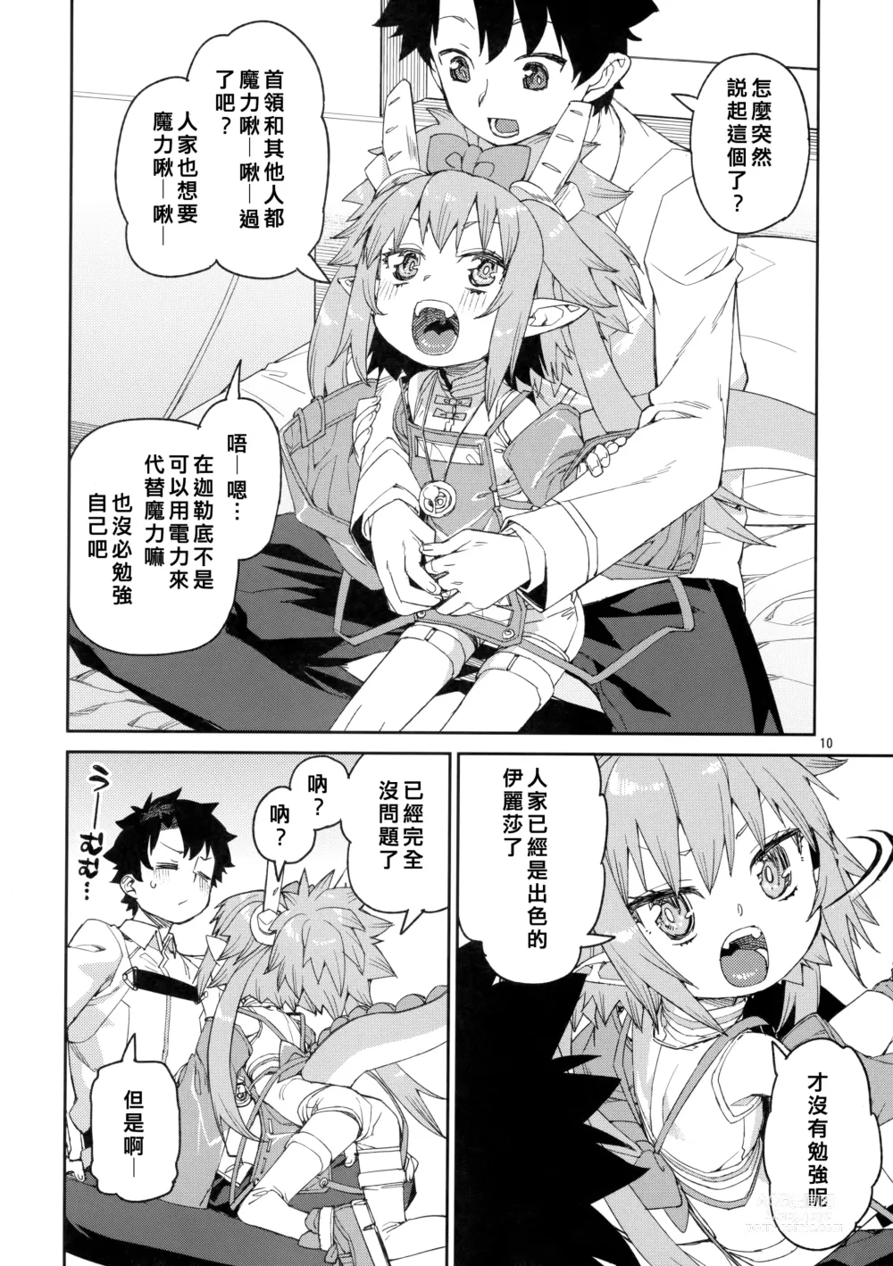 Page 11 of doujinshi Nakamahazure wa Iya!