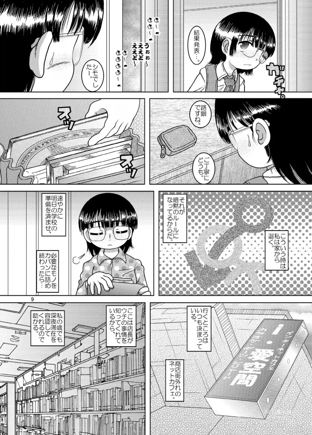 Page 9 of doujinshi Denha Amakan