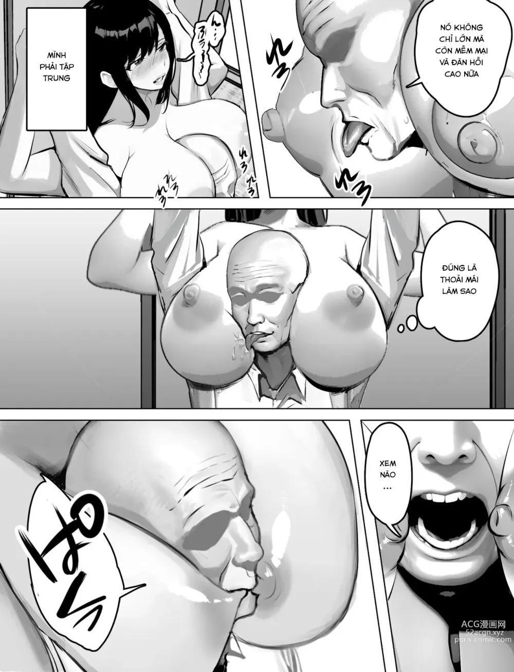 Page 20 of doujinshi Bakunyuu Home Helper no Ecchi na Houmon Kaigo