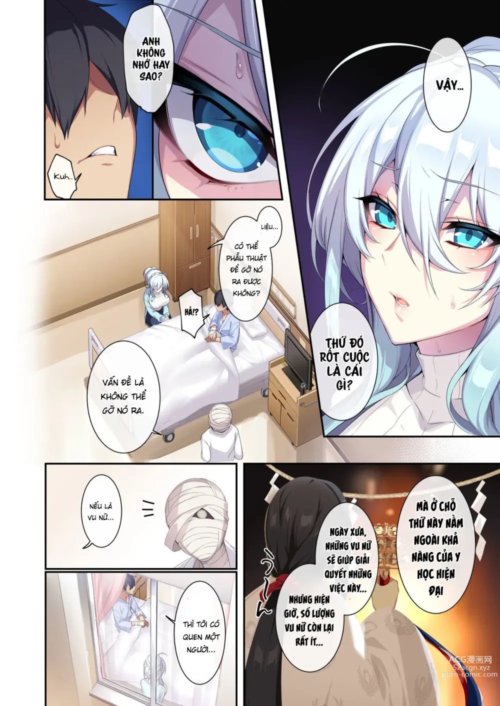 Page 17 of doujinshi Hitozukiai ga Nigate na Miboujin no Yukionna-san to Noroi no Yubiwa 2