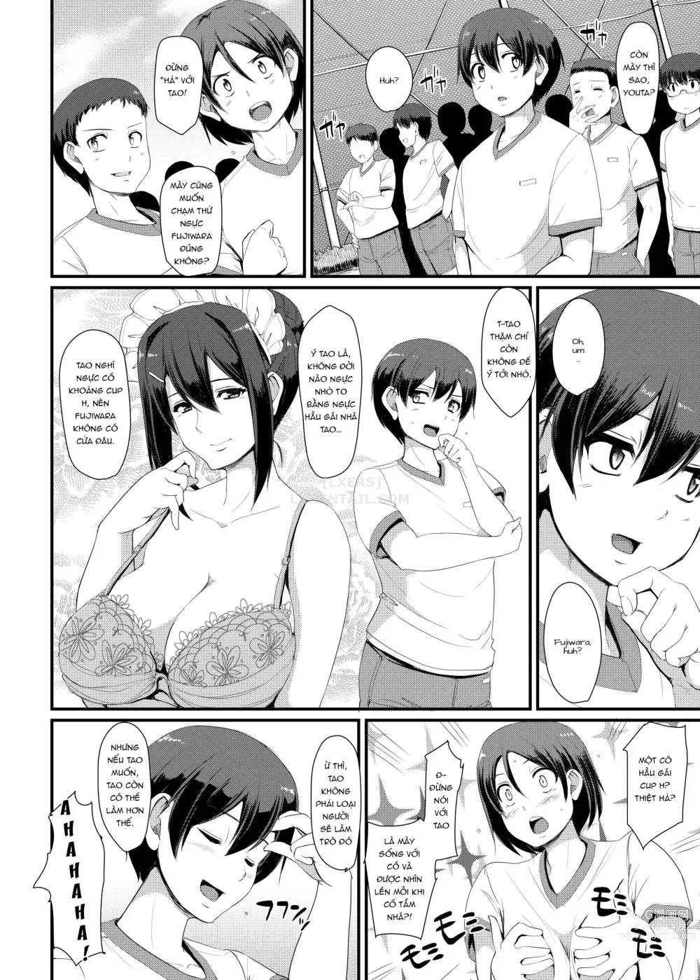 Page 95 of doujinshi Maid no Oshigoto.  I + II + III