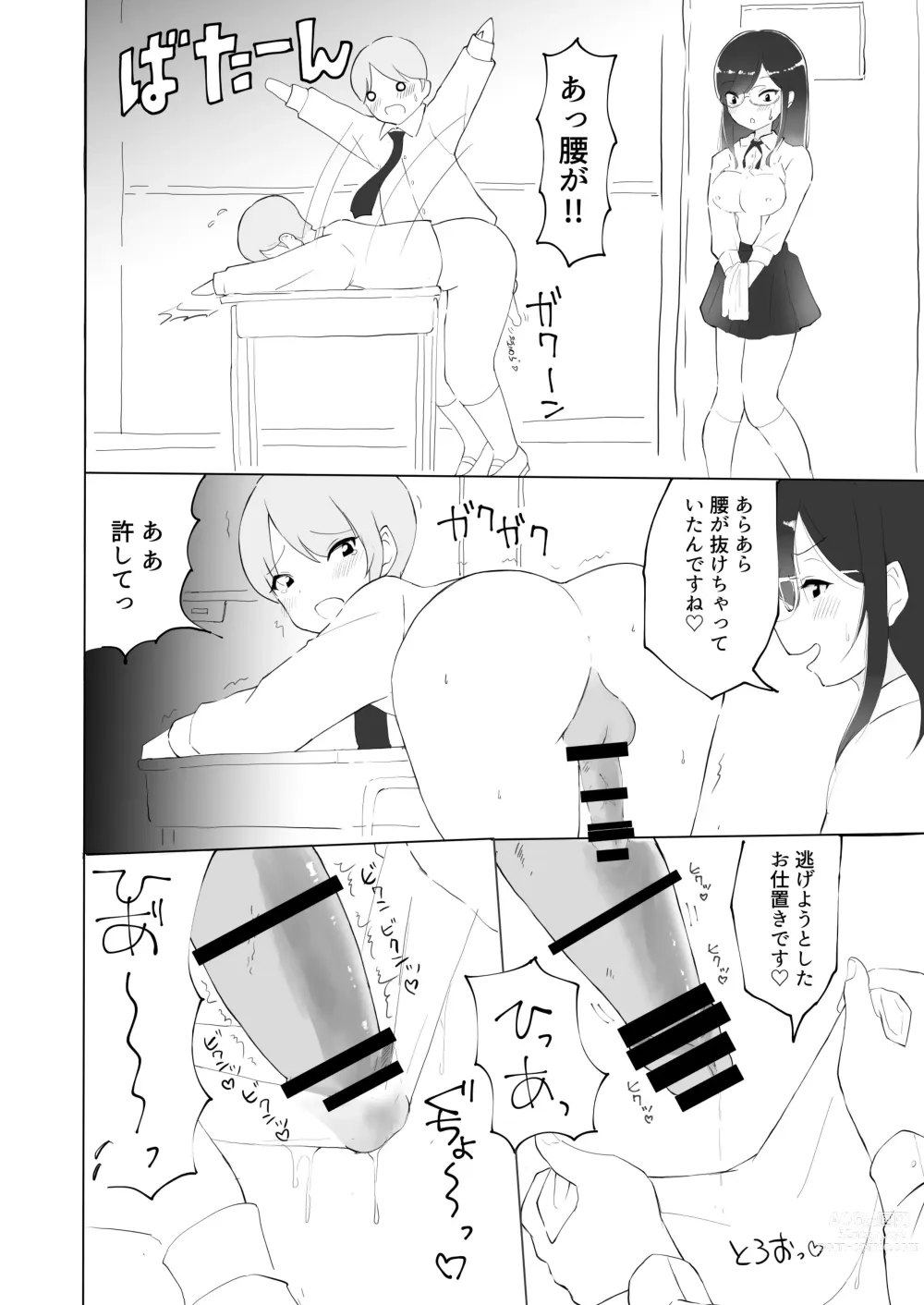 Page 29 of doujinshi Tonari no seki no Nani Kangaeteru no ka Wakaranai Inkya Joshi ni Ochinchin Omocha ni Sare Chatta Boku