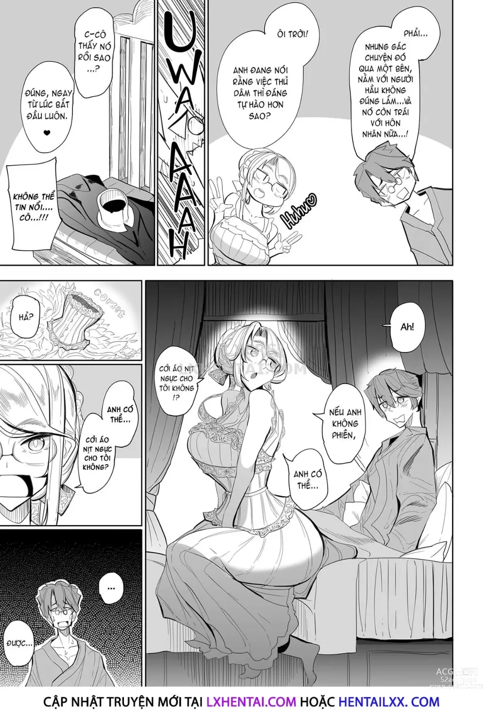 Page 38 of doujinshi Shinshi Tsuki Maid no Sophie-san 1 (decensored)