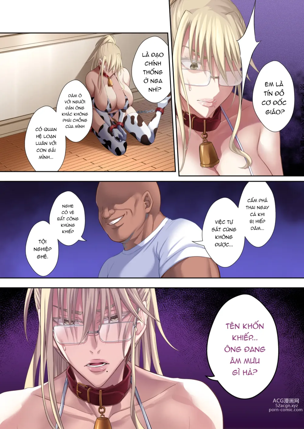 Page 41 of doujinshi Kinpatsu Bakunyuu no Russia Hitoduma Gakuenchou Koudou Maria ga Ochirumade