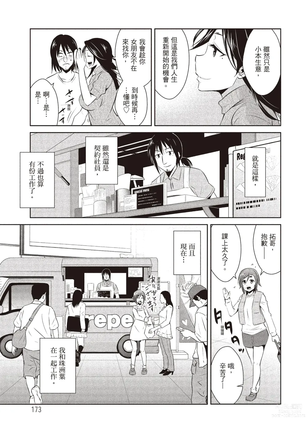 Page 175 of manga 朋友間的淫事