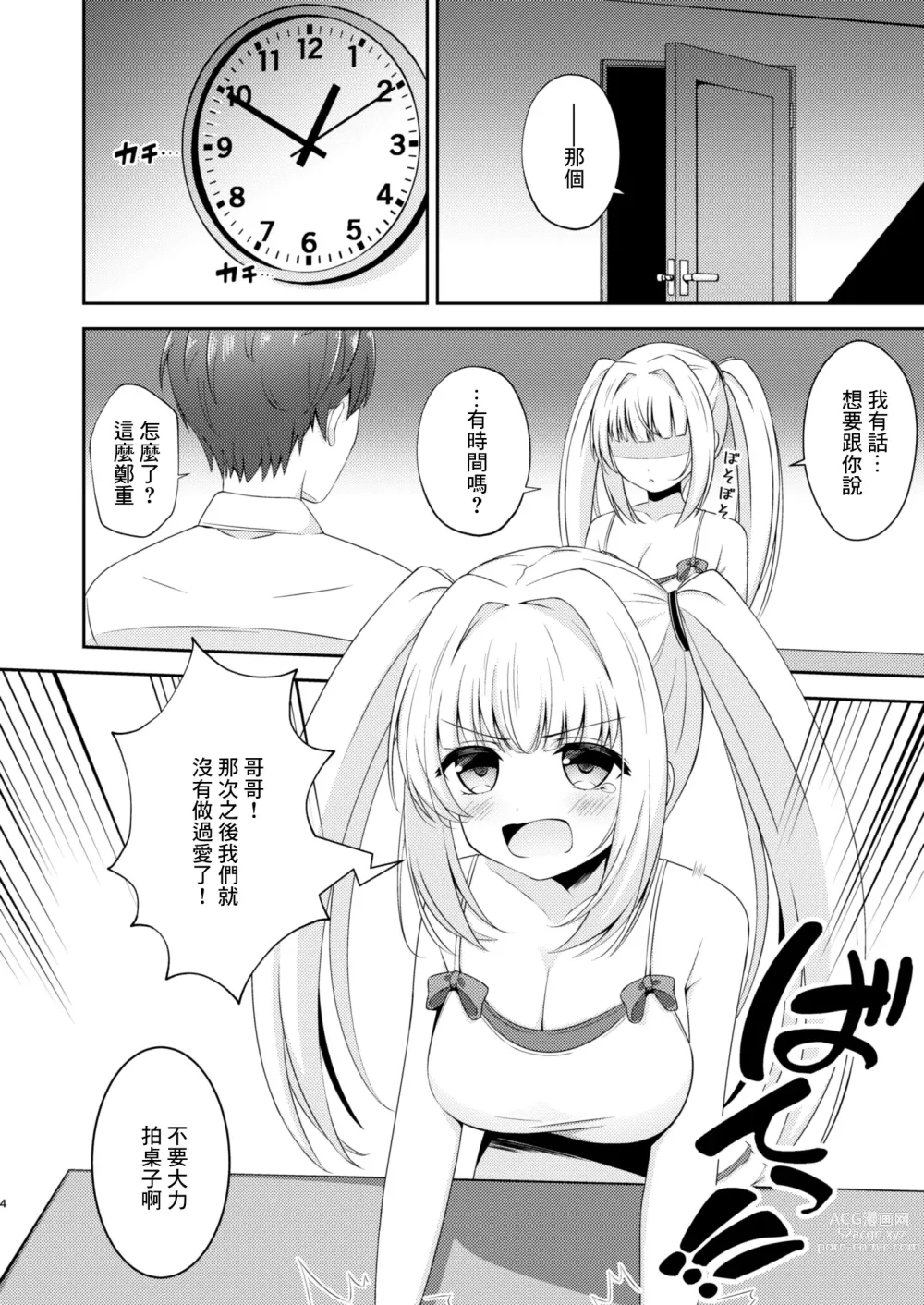 Page 3 of doujinshi Onii-chan dake no Ecchi na Imouto-chan!! Part 2