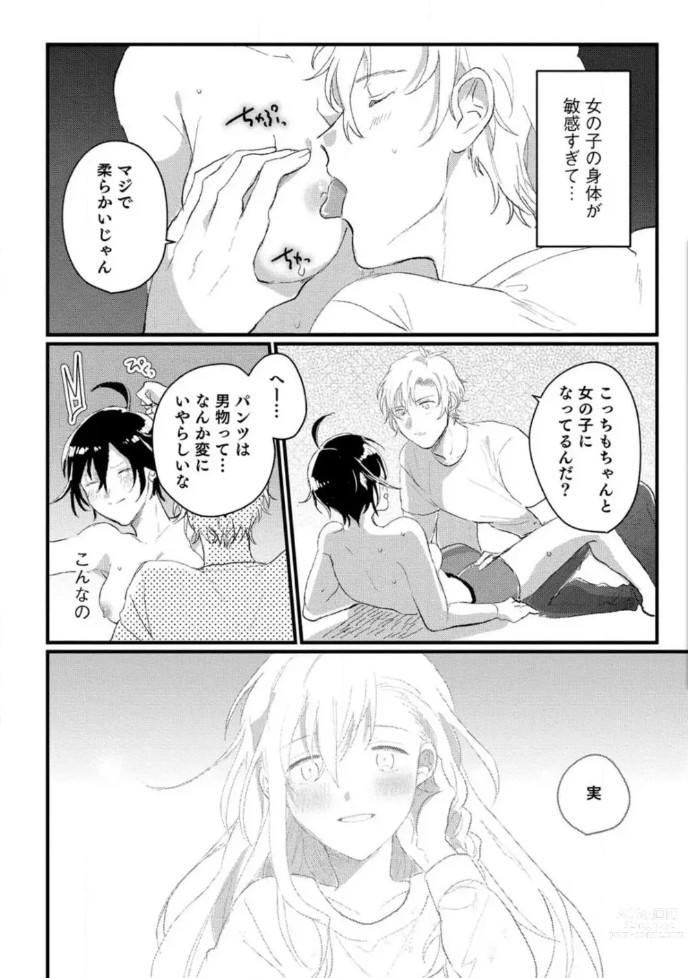 Page 26 of manga Nyotaika Shitara Kanojo no (Futago no) Ani to ××× Shichaimashita!?~Chp.1-6