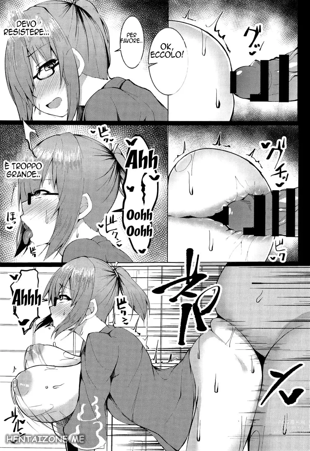 Page 9 of doujinshi Spero che il Senpai non Mi Senta