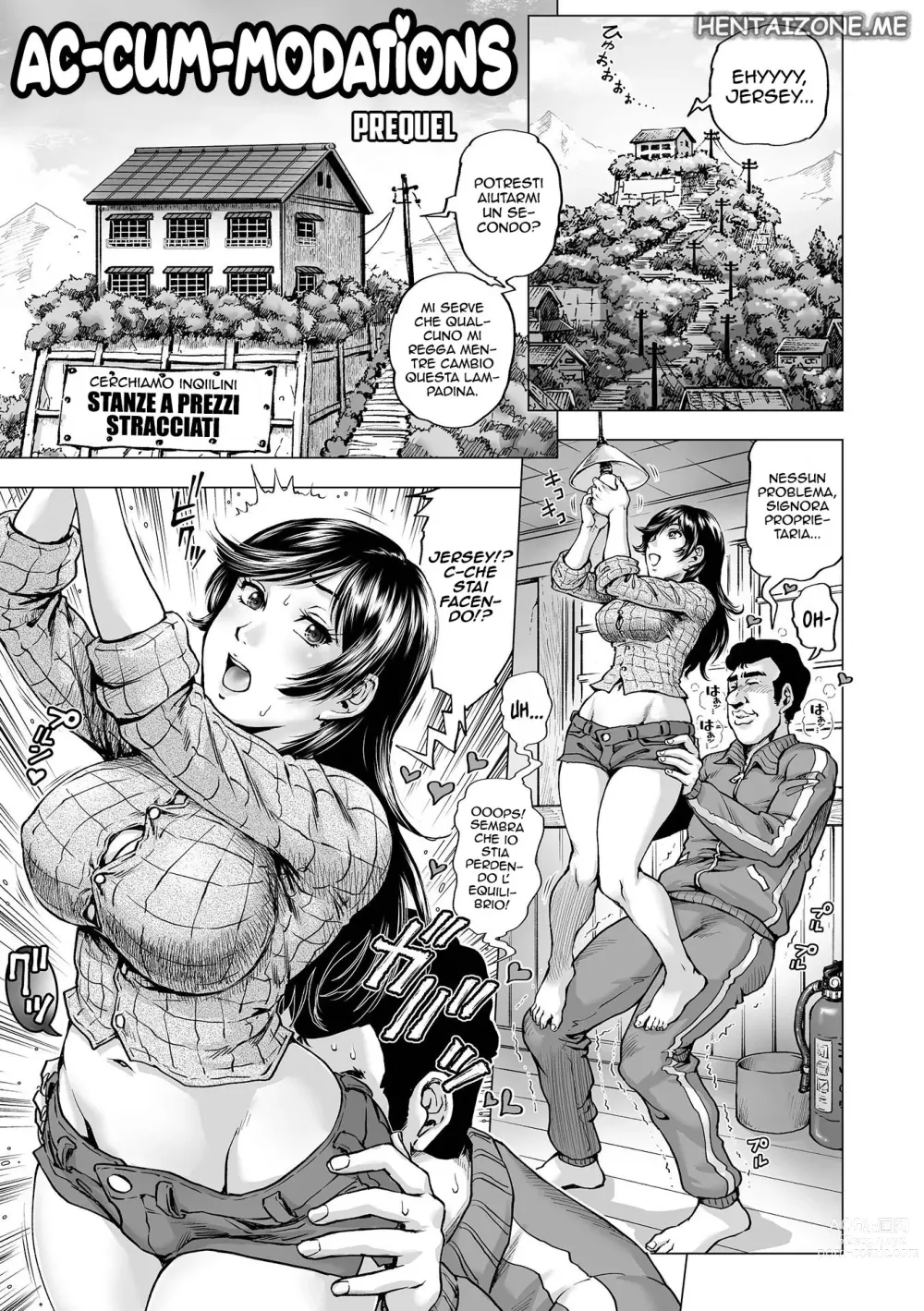 Page 1 of manga Ac-cum-modations - Prequel