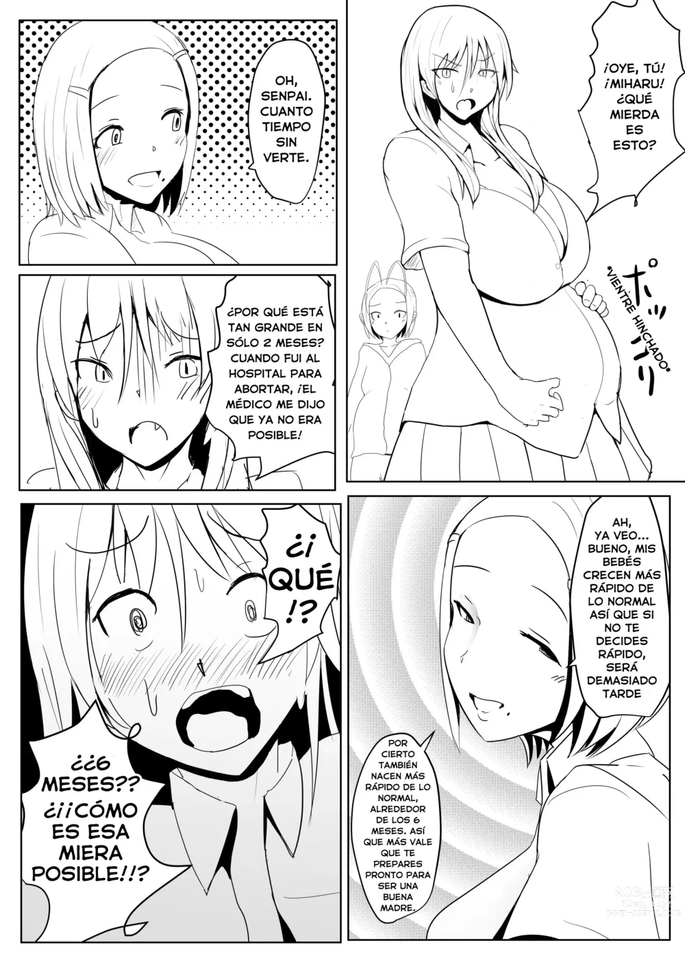 Page 7 of doujinshi Diario de Apareamiento de Yarichin Futanarikko Edición JK Parte 2