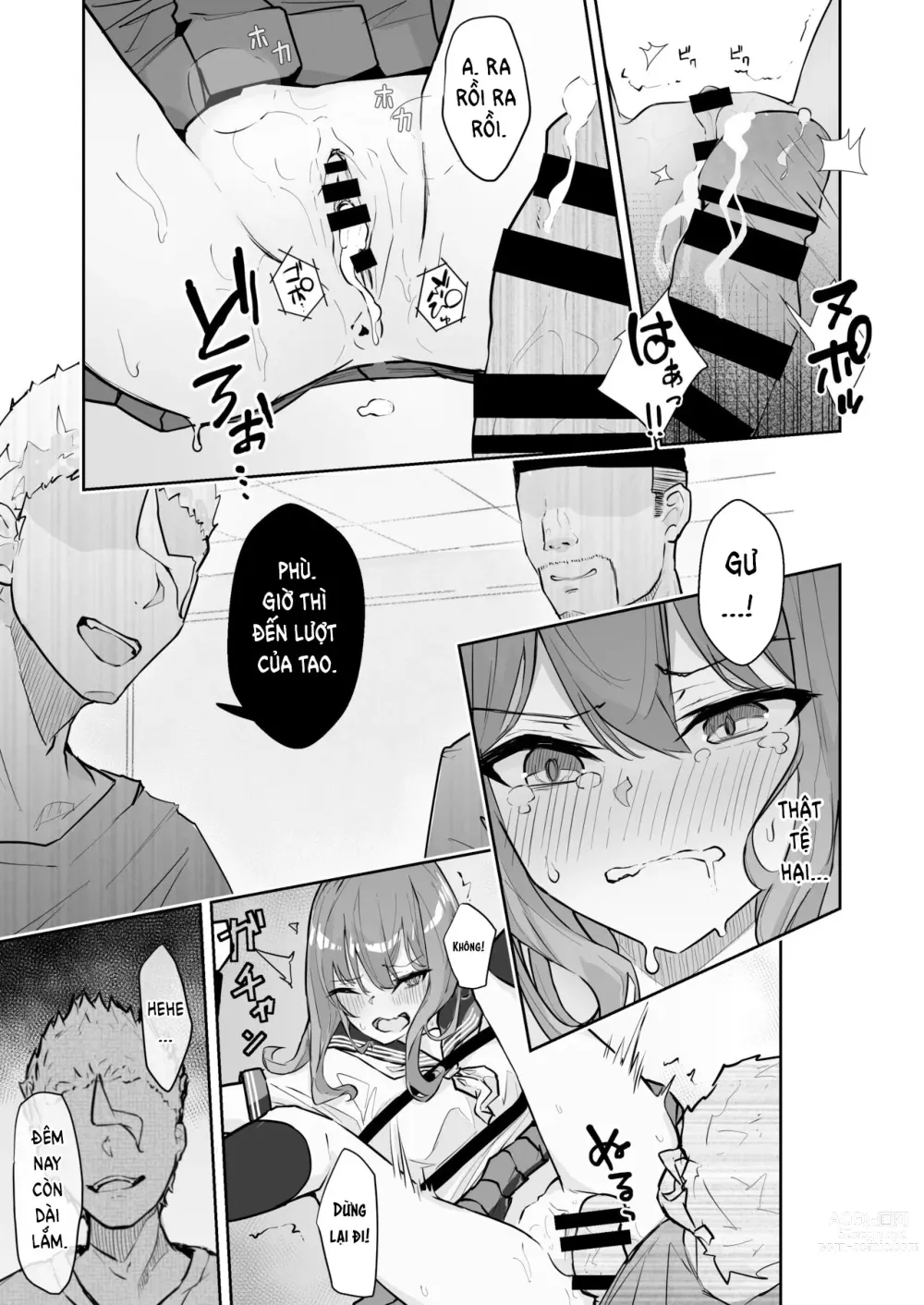 Page 101 of doujinshi JK Kuppuku Kousoku 1 + 2 ~Aikidou Shoujo ga Maketa Hi~