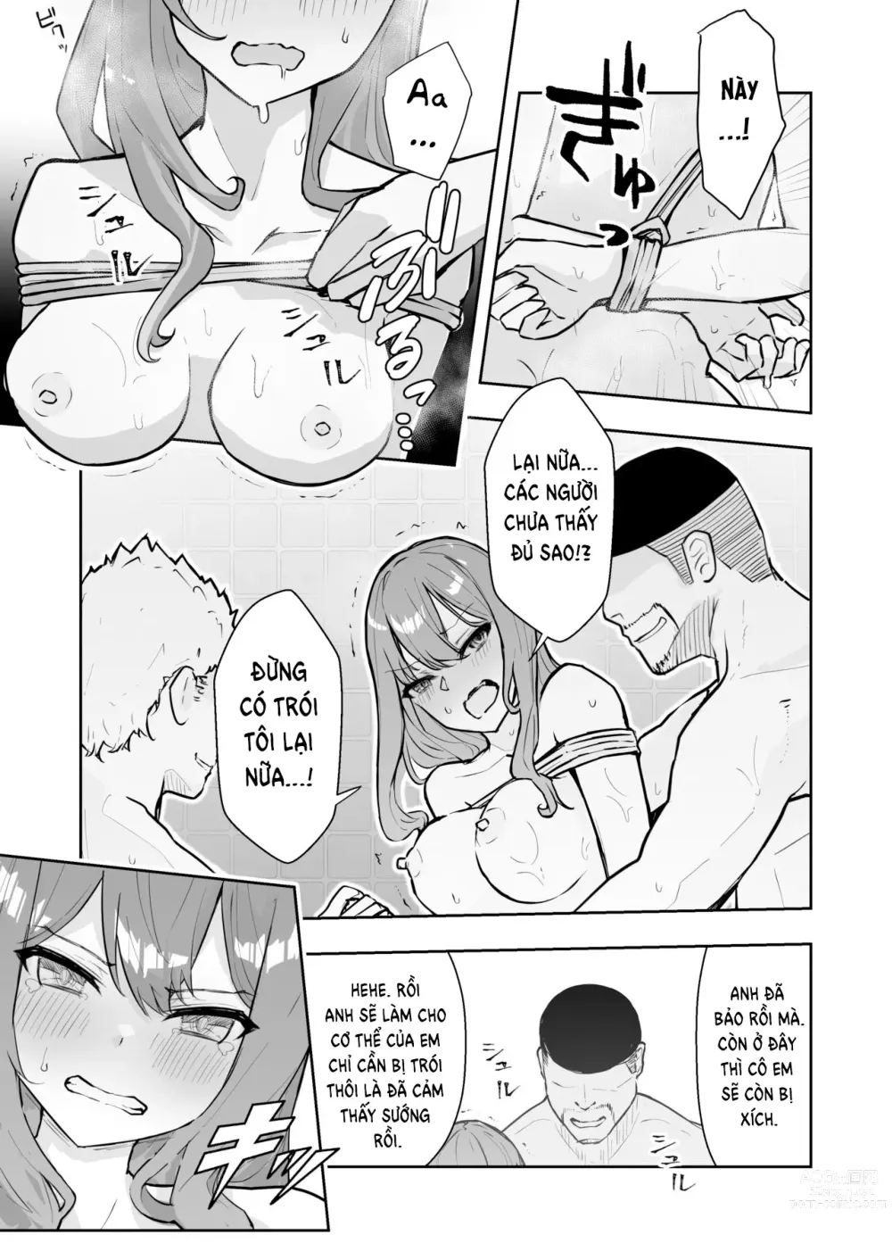 Page 111 of doujinshi JK Kuppuku Kousoku 1 + 2 ~Aikidou Shoujo ga Maketa Hi~