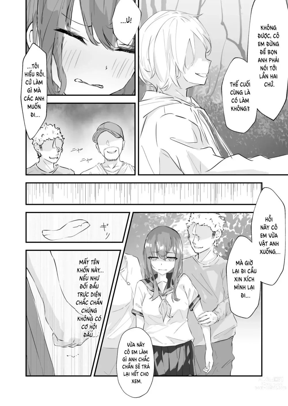 Page 23 of doujinshi JK Kuppuku Kousoku 1 + 2 ~Aikidou Shoujo ga Maketa Hi~