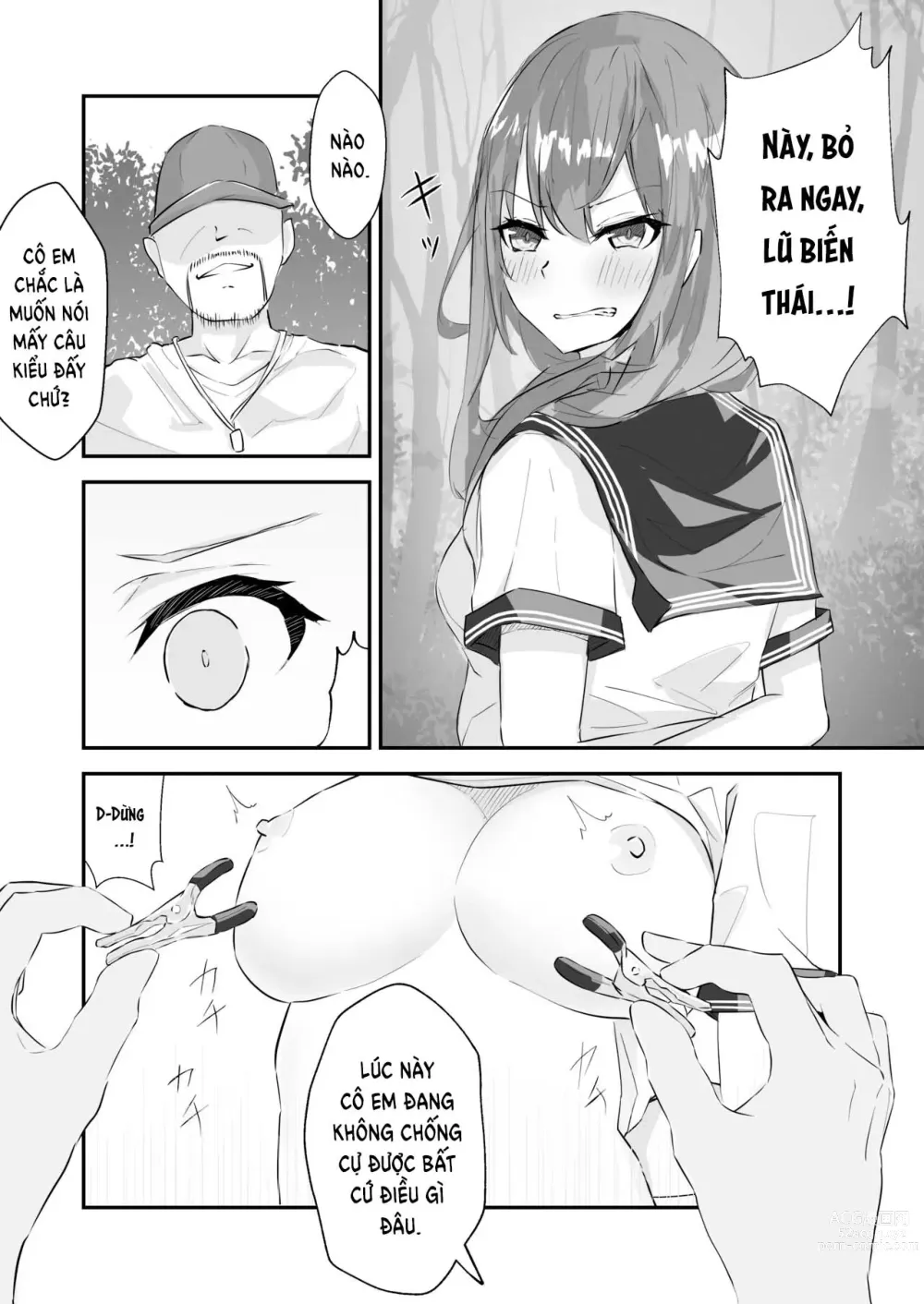 Page 28 of doujinshi JK Kuppuku Kousoku 1 + 2 ~Aikidou Shoujo ga Maketa Hi~