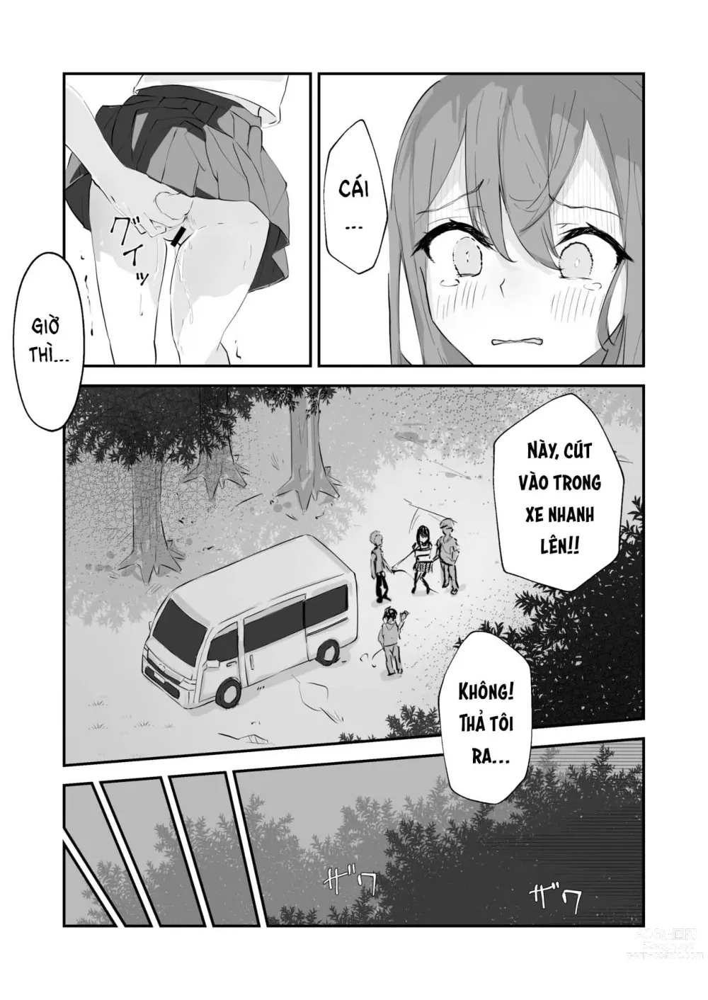 Page 41 of doujinshi JK Kuppuku Kousoku 1 + 2 ~Aikidou Shoujo ga Maketa Hi~