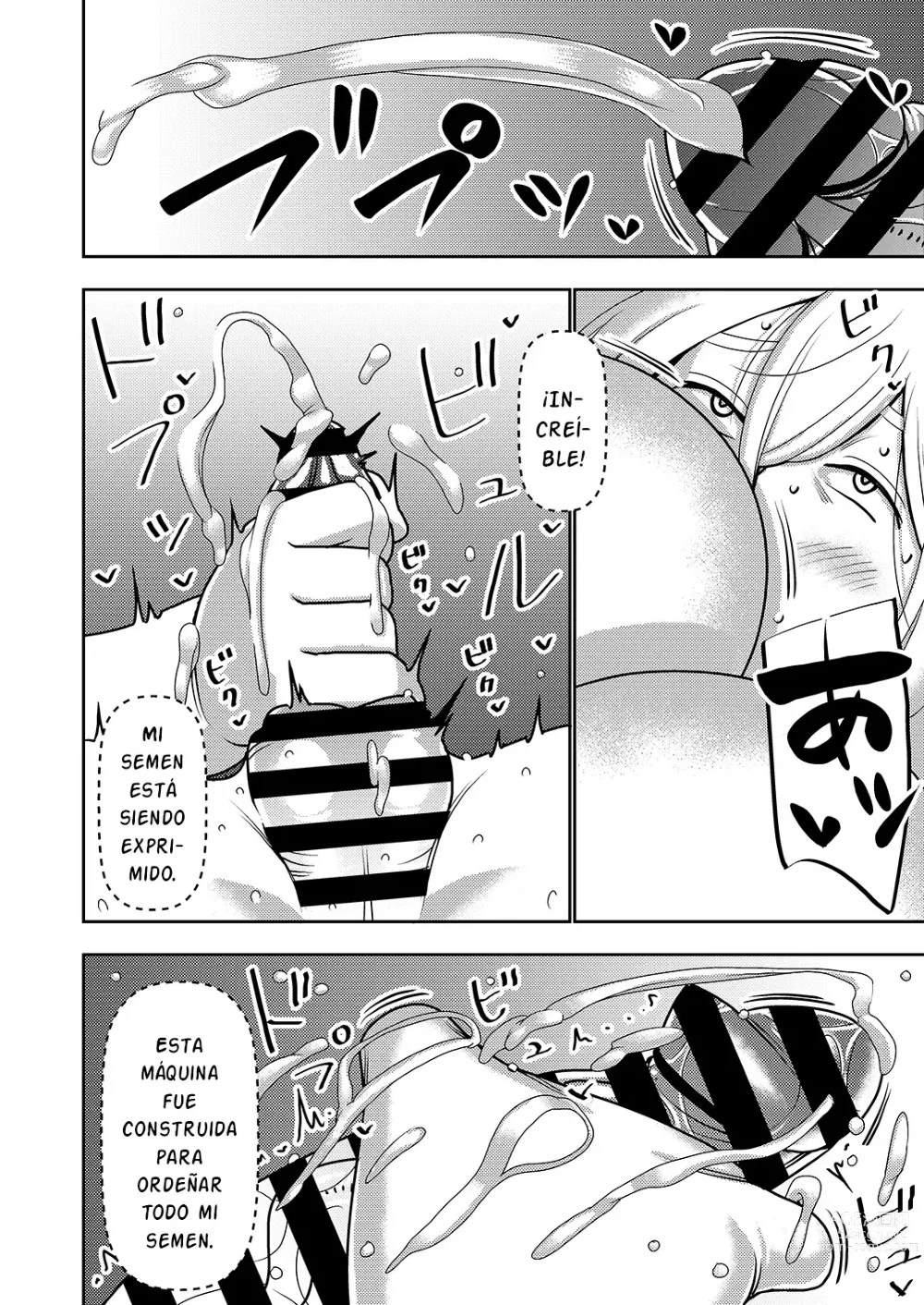 Page 15 of doujinshi Furyouhin Sexaroid ga Ero Sugiru node Henpin o Kangaeteiru!