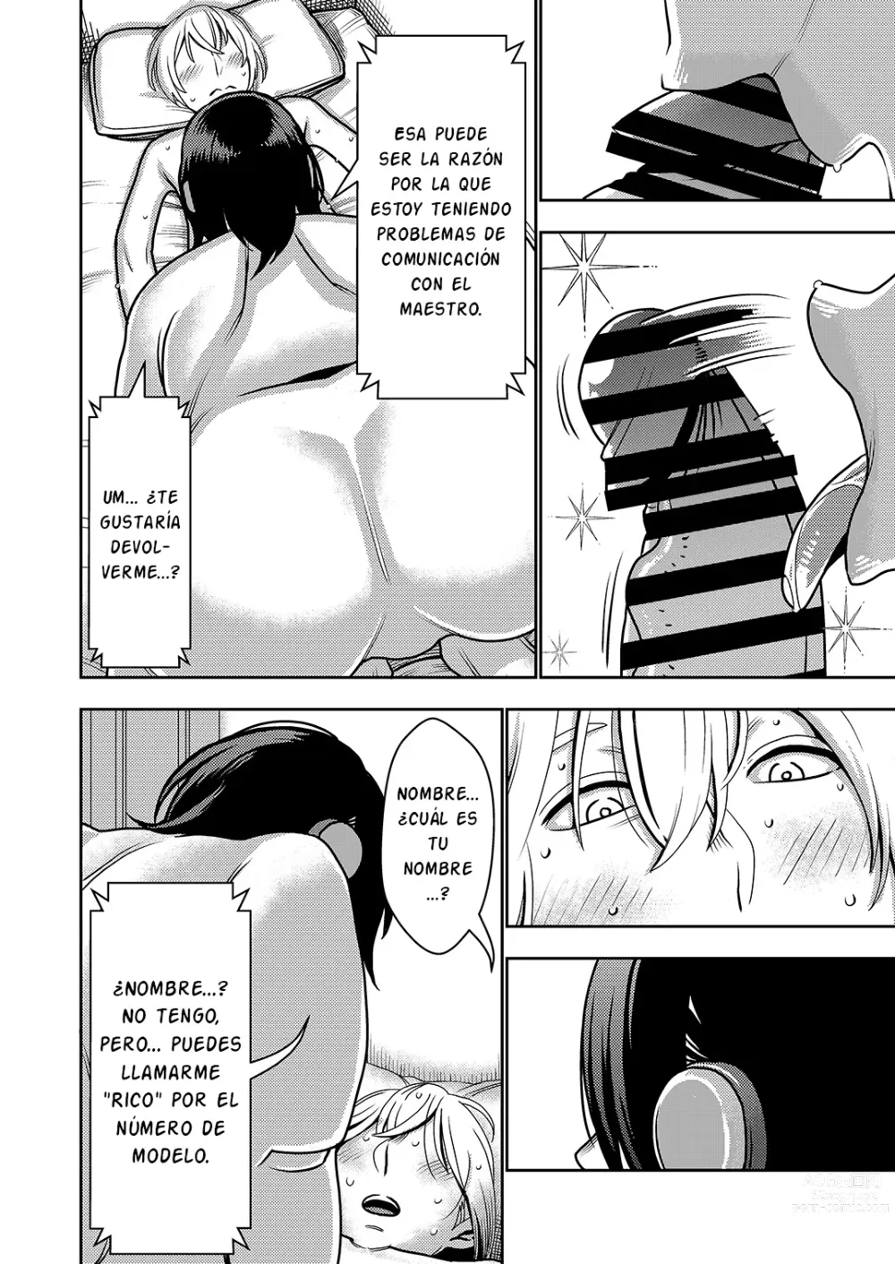 Page 21 of doujinshi Furyouhin Sexaroid ga Ero Sugiru node Henpin o Kangaeteiru!