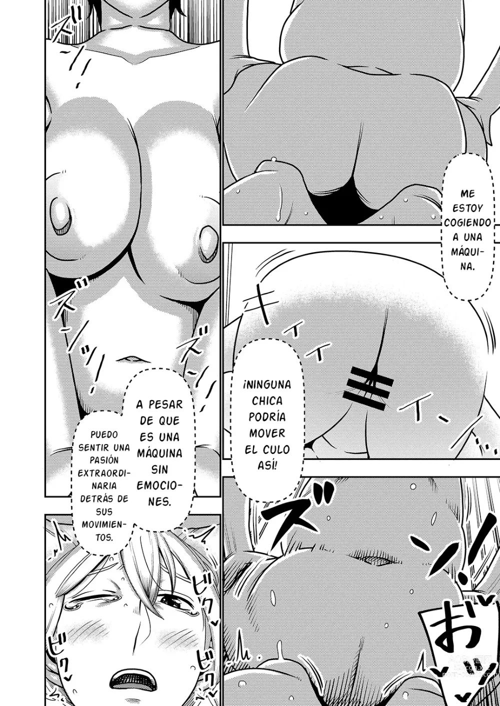 Page 25 of doujinshi Furyouhin Sexaroid ga Ero Sugiru node Henpin o Kangaeteiru!