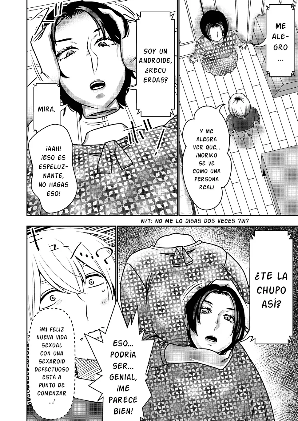 Page 29 of doujinshi Furyouhin Sexaroid ga Ero Sugiru node Henpin o Kangaeteiru!
