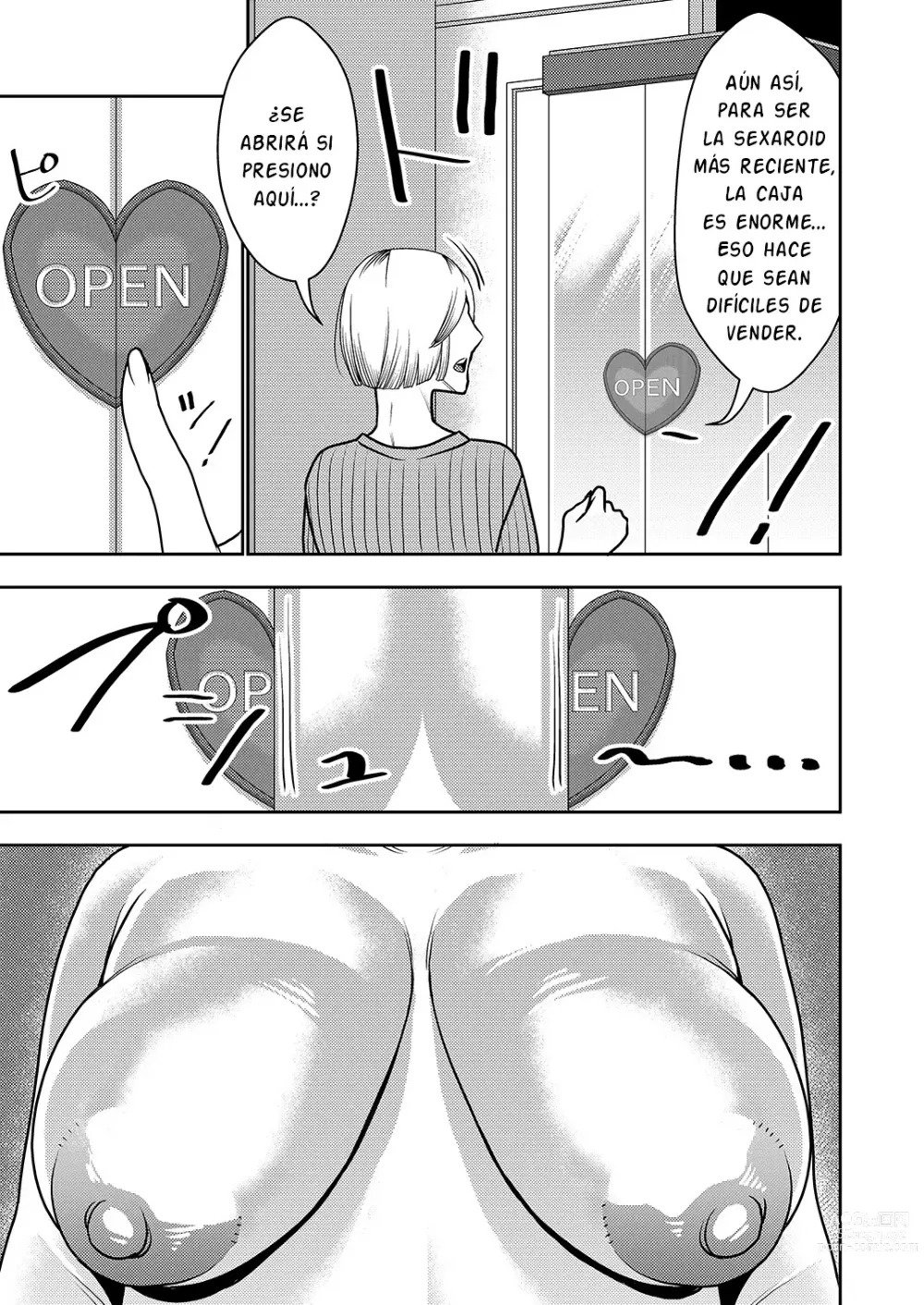 Page 4 of doujinshi Furyouhin Sexaroid ga Ero Sugiru node Henpin o Kangaeteiru!