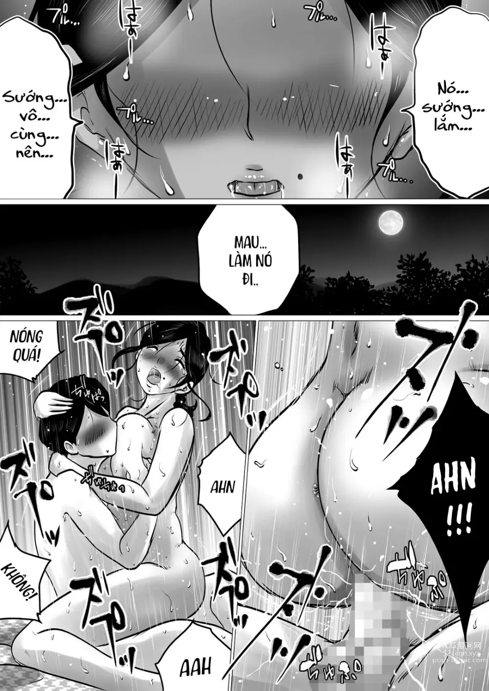 Page 40 of doujinshi Cùng mẹ đi suối nước nóng