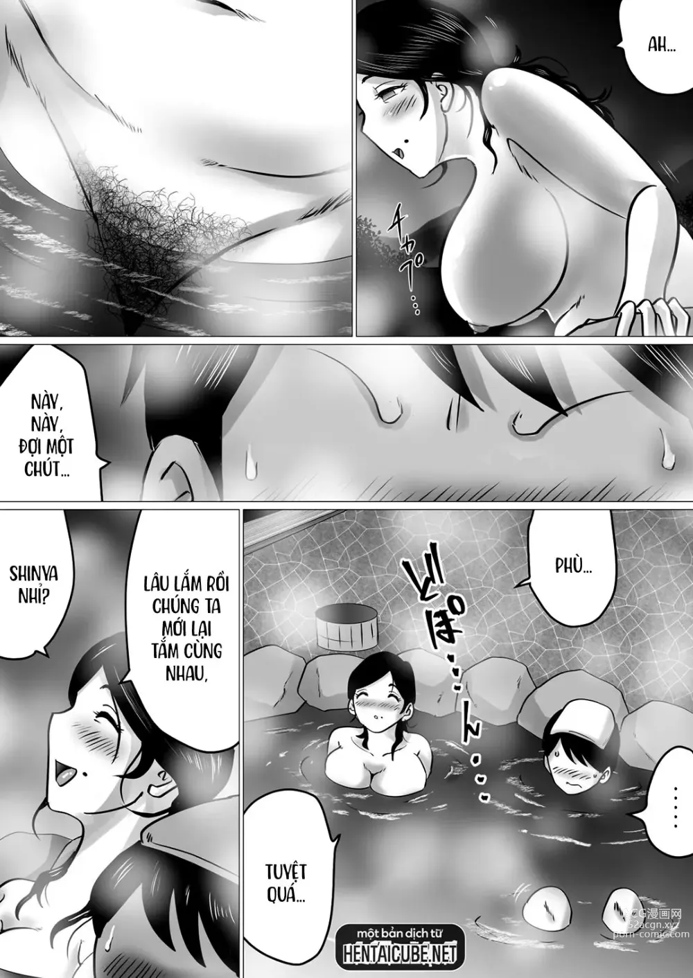 Page 8 of doujinshi Cùng mẹ đi suối nước nóng