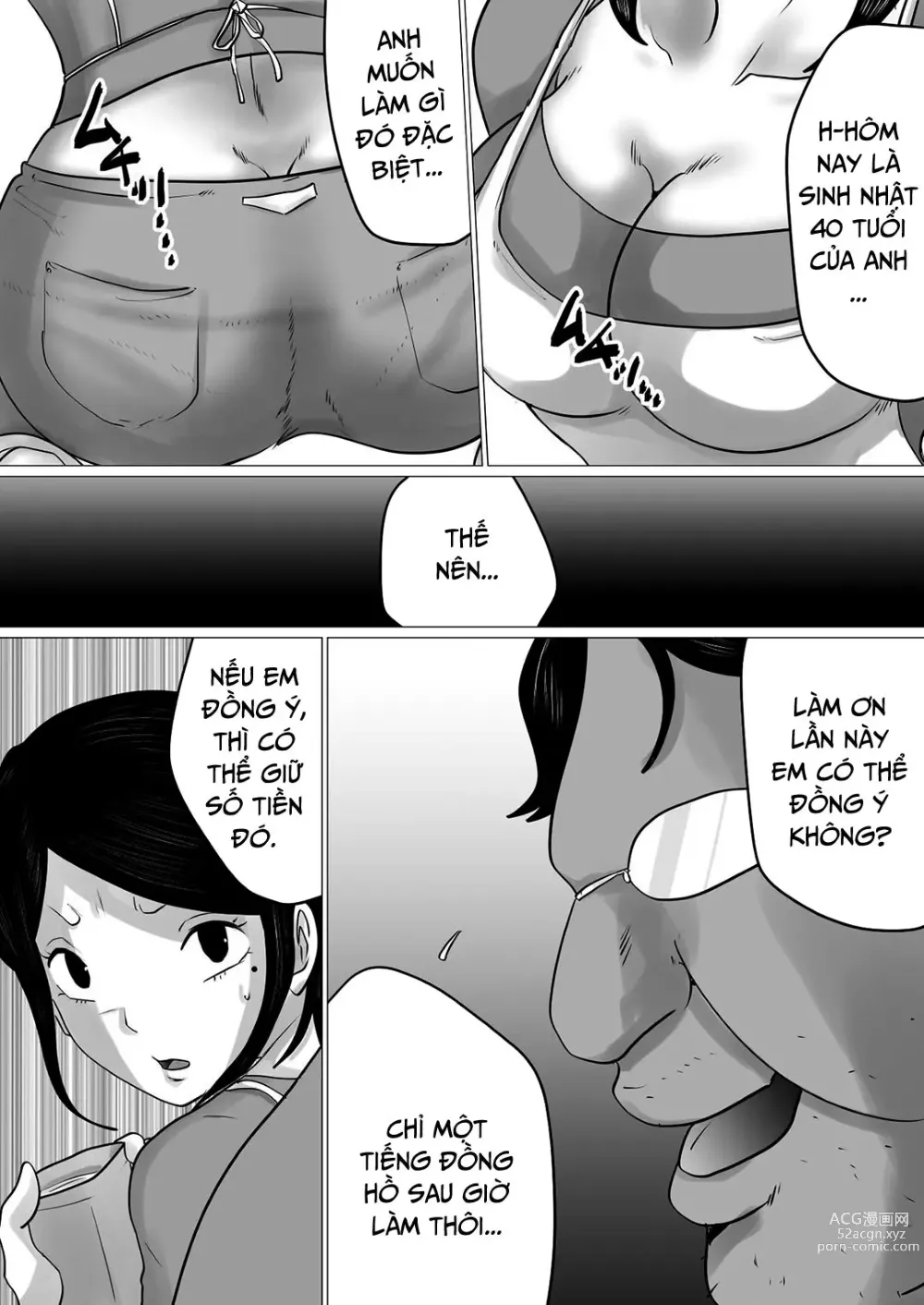 Page 11 of doujinshi Cô vợ kiêu ngạo bị lão sếp xấu xí khuất phục