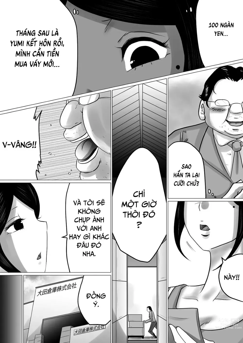 Page 13 of doujinshi Cô vợ kiêu ngạo bị lão sếp xấu xí khuất phục