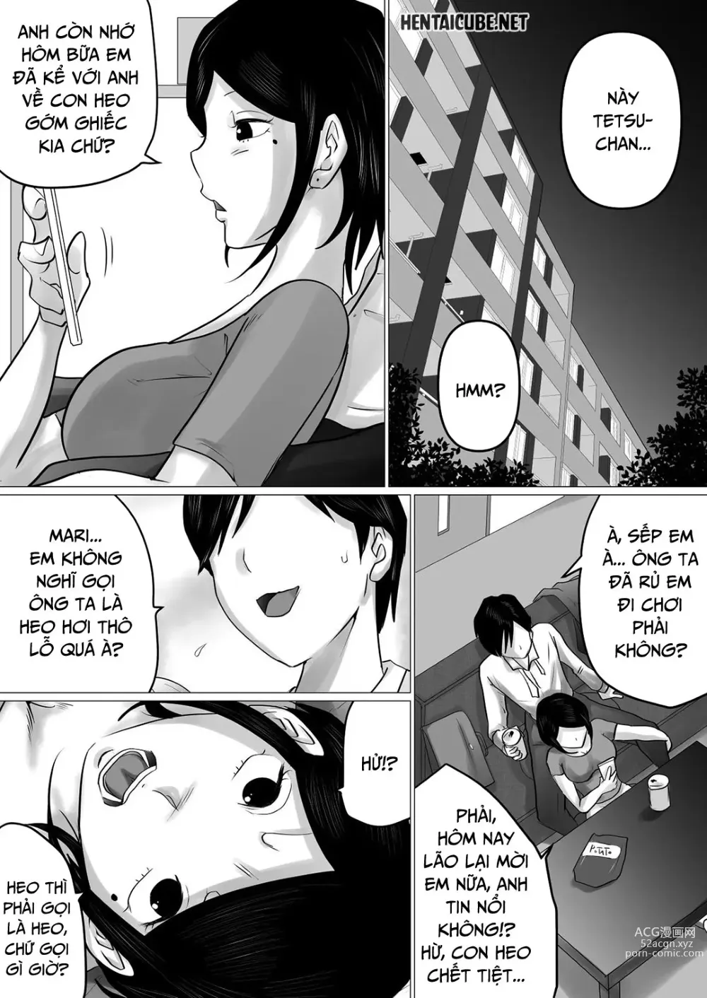 Page 5 of doujinshi Cô vợ kiêu ngạo bị lão sếp xấu xí khuất phục