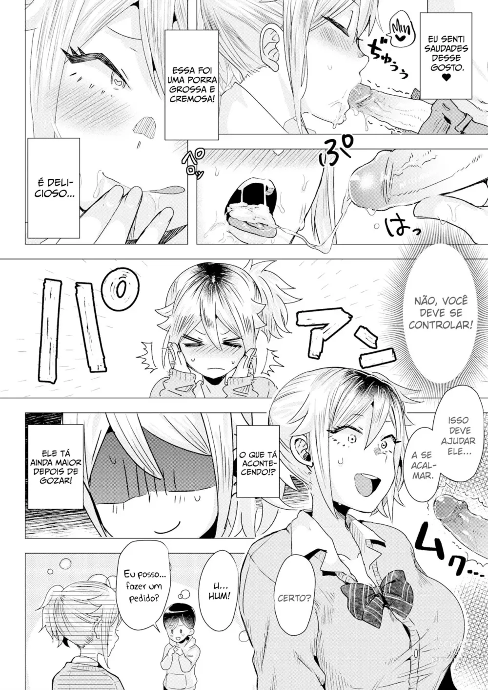 Page 12 of doujinshi Ataque repentino da mãe gyaru