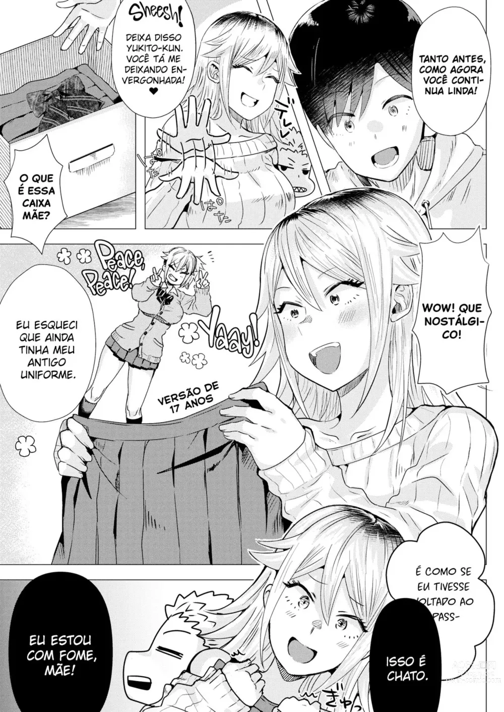 Page 3 of doujinshi Ataque repentino da mãe gyaru