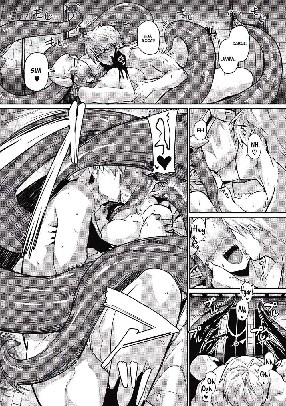 Page 18 of manga Love-Love Devil Tentacle