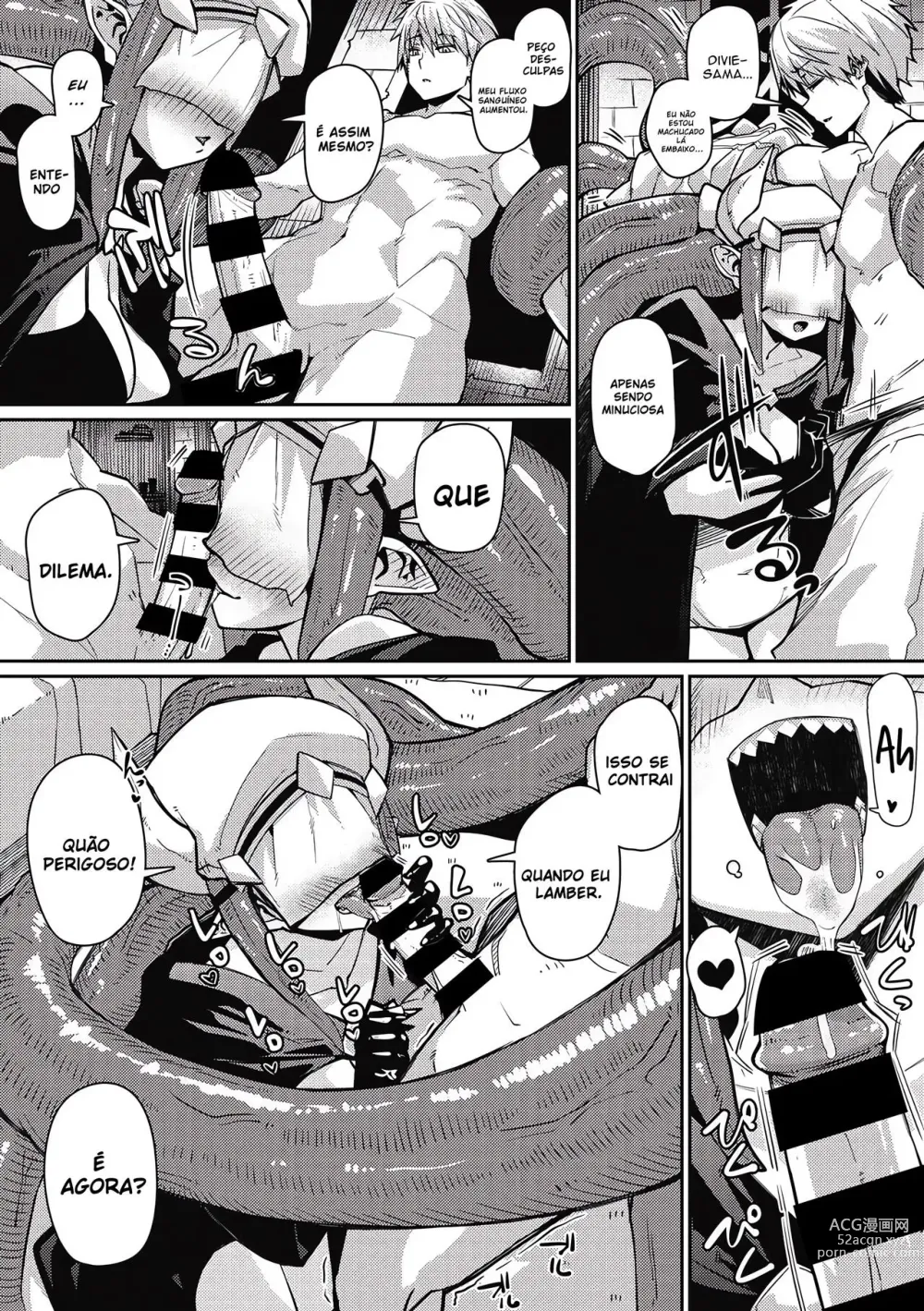 Page 10 of manga Love-Love Devil Tentacle