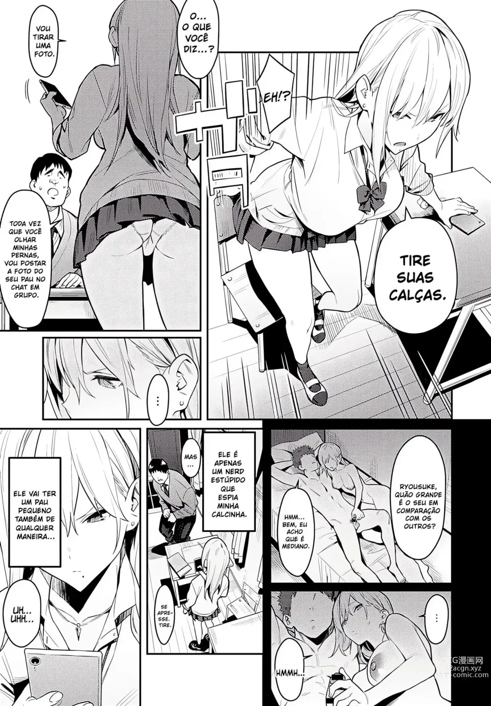 Page 5 of manga Bijyo to Yajyuu ~Gyaru to Kimoota~