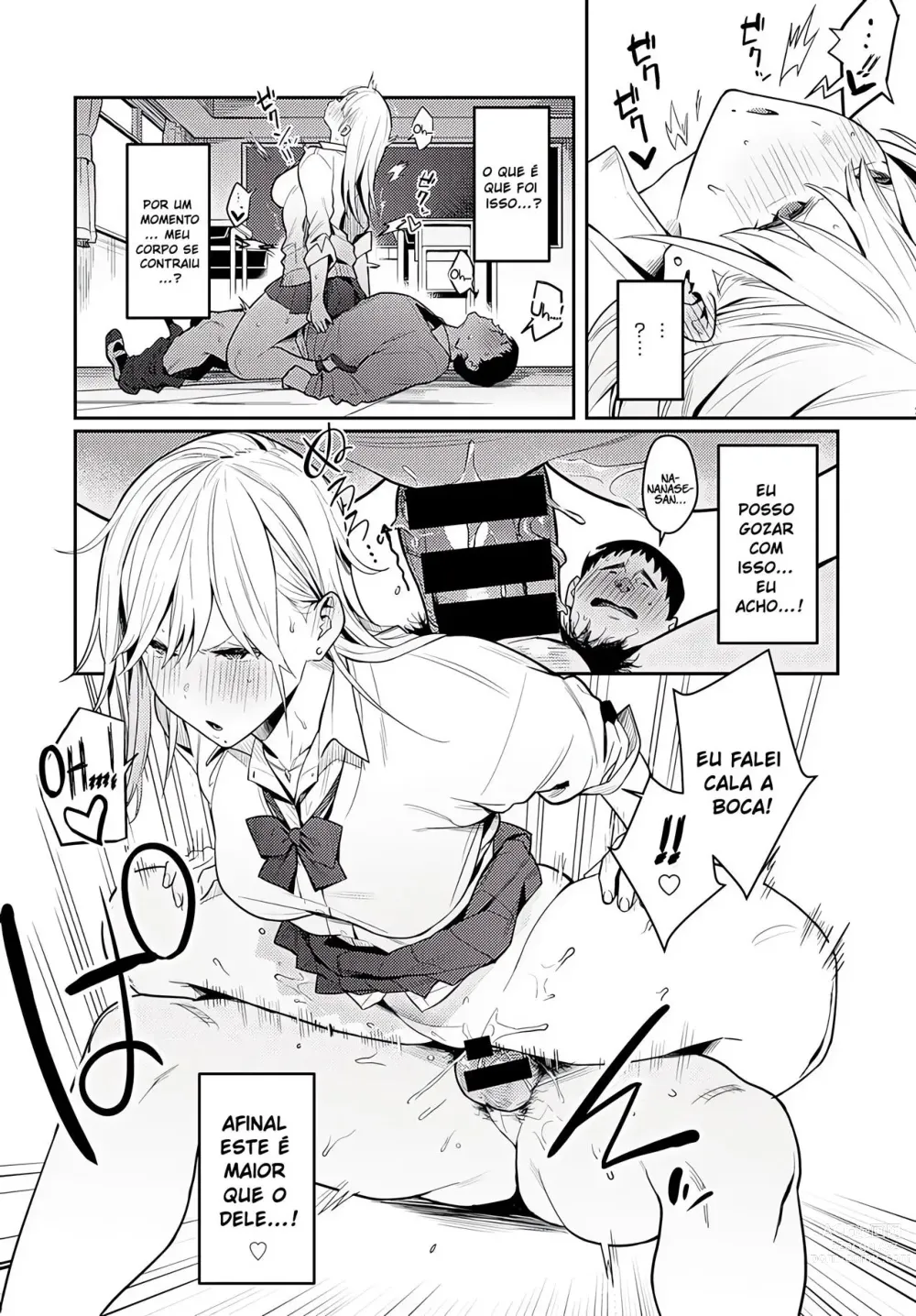 Page 10 of manga Bijyo to Yajyuu ~Gyaru to Kimoota~