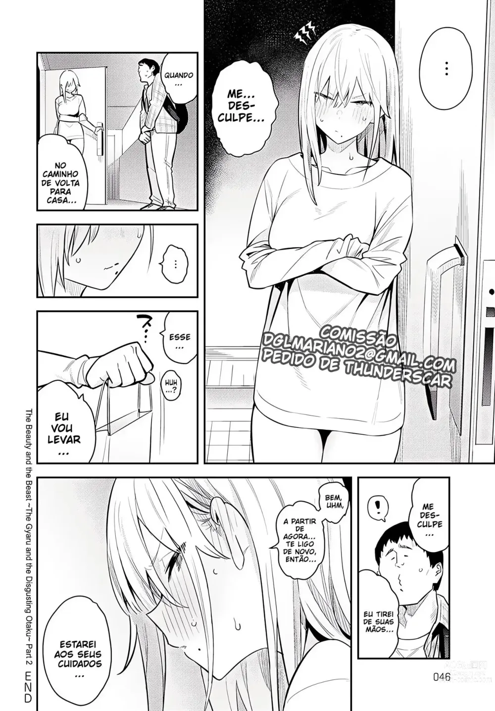 Page 36 of manga Bijyo to Yajyuu 2nd ~Gyaru to Kimoota~