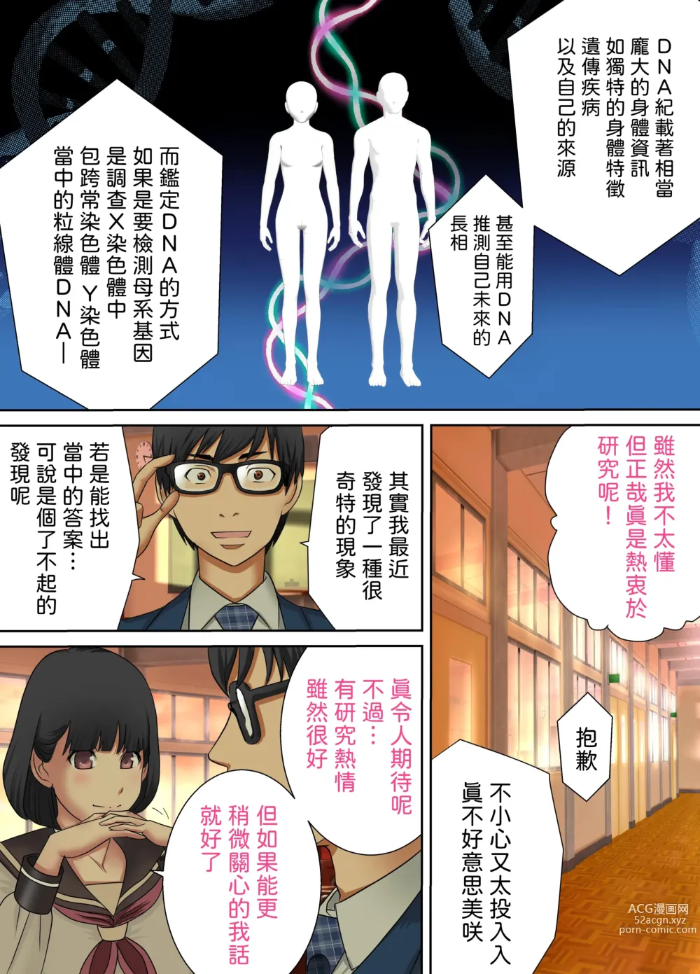 Page 2 of doujinshi Kanojo to  Hahaoya DNA Hatsujo Idenshi  ~Ch. 1~