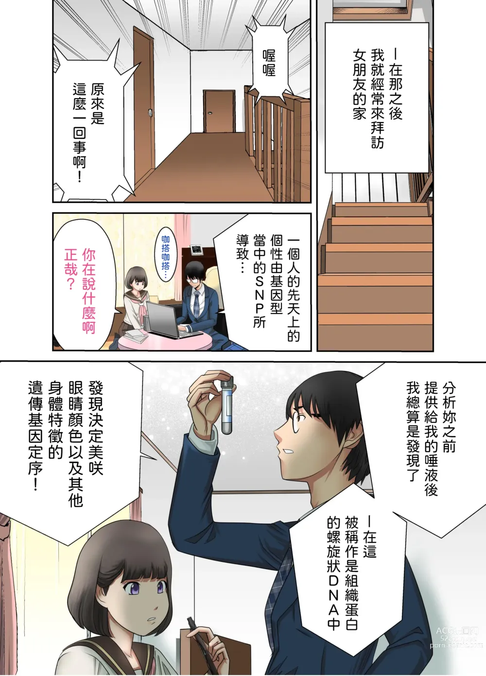 Page 8 of doujinshi Kanojo to  Hahaoya DNA Hatsujo Idenshi  ~Ch. 1~