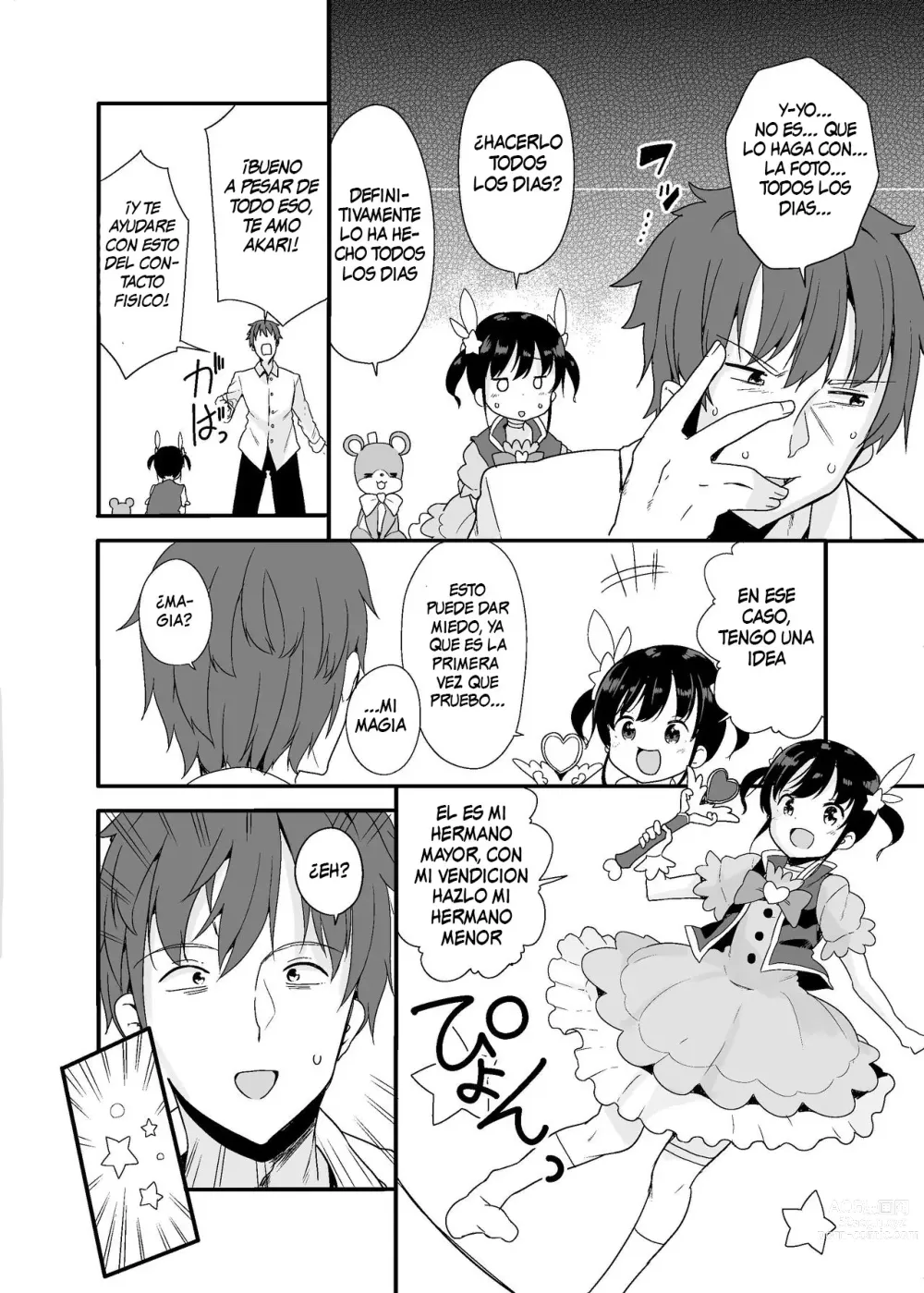 Page 6 of manga Mahou Shoujo na Imouto to Chiisana Onii-chan (decensored)