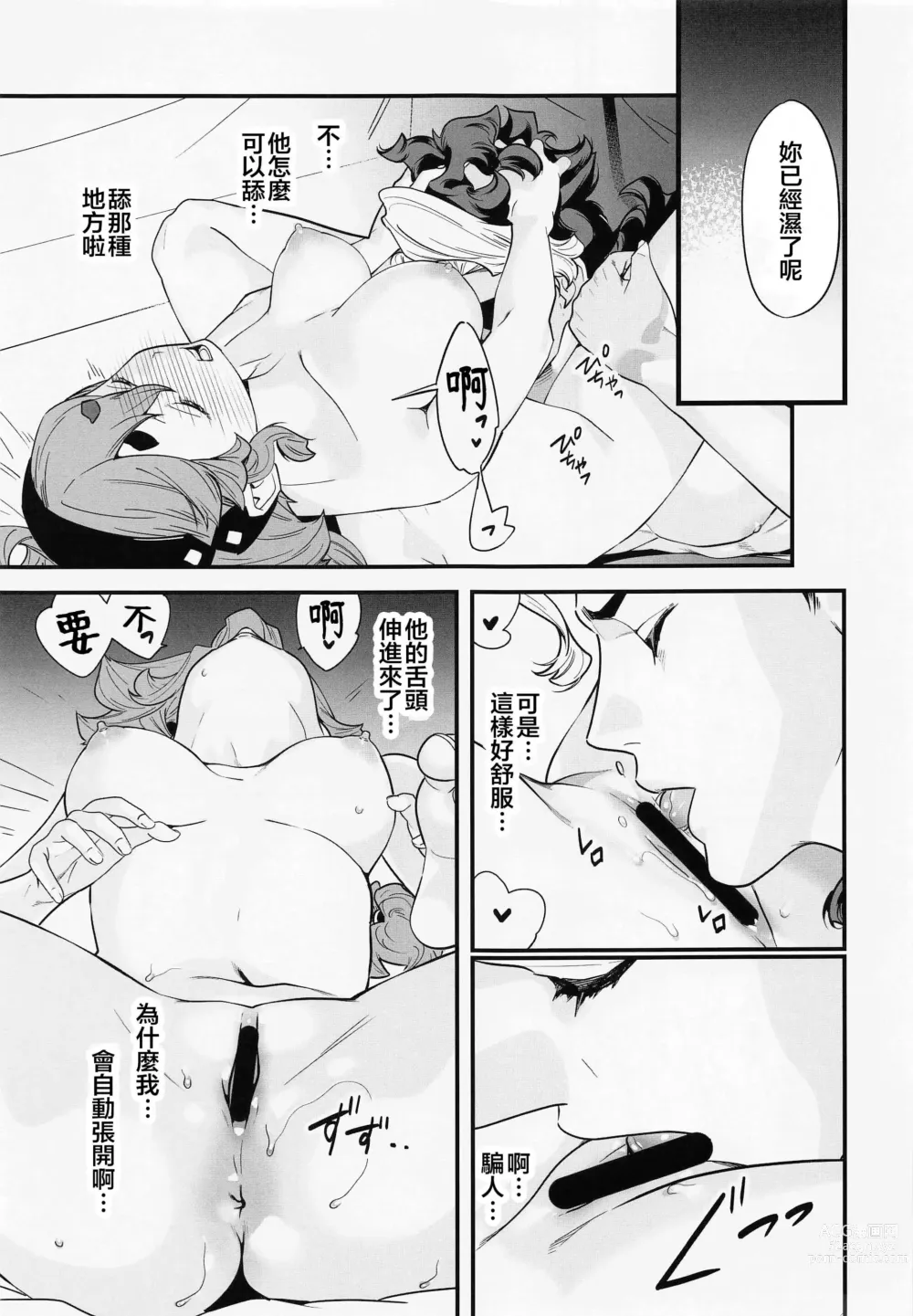 Page 18 of doujinshi Kore Library de Ichimankai Mita Yatsu desu!