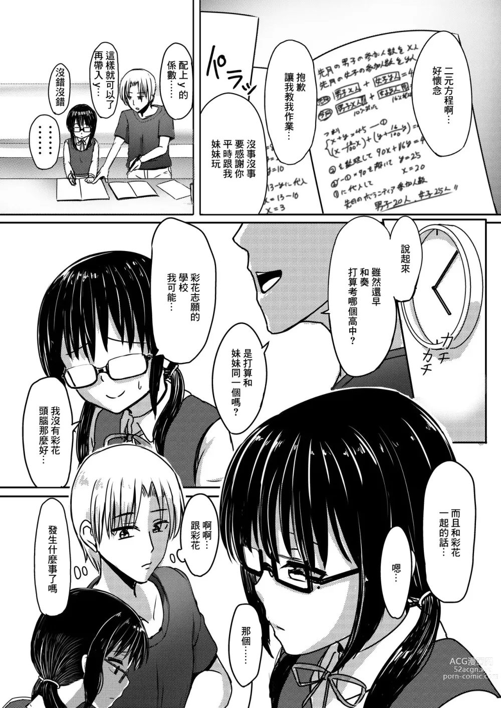 Page 7 of doujinshi Joshi Chuugakusei Charao ni Hamatte Saa Taihen Jimi Meganekko no Complex